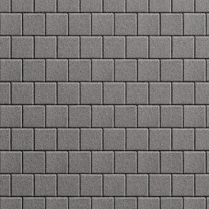 Тротуарная плитка Квадрат Гранит  100х100 - seryj_granit